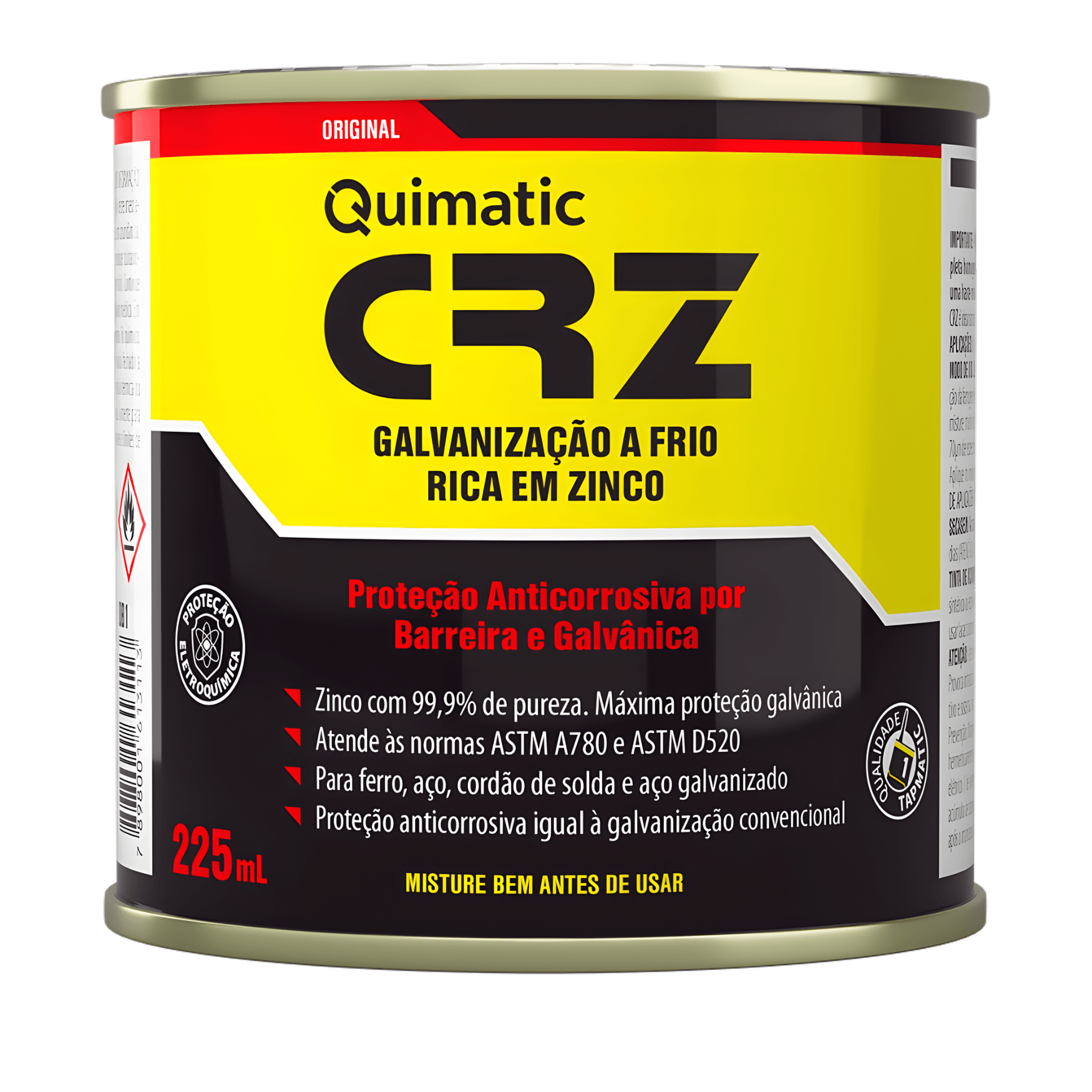 CRZ - Galvanização a Frio - 225 mL - Quimatic