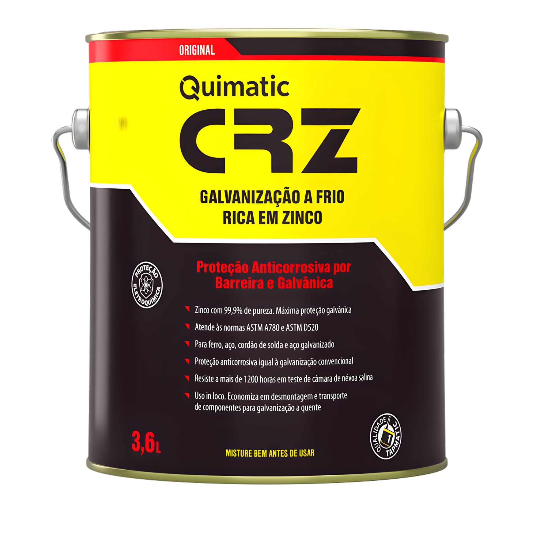 CRZ - Galvanização a Frio - 3,6 L - Quimatic